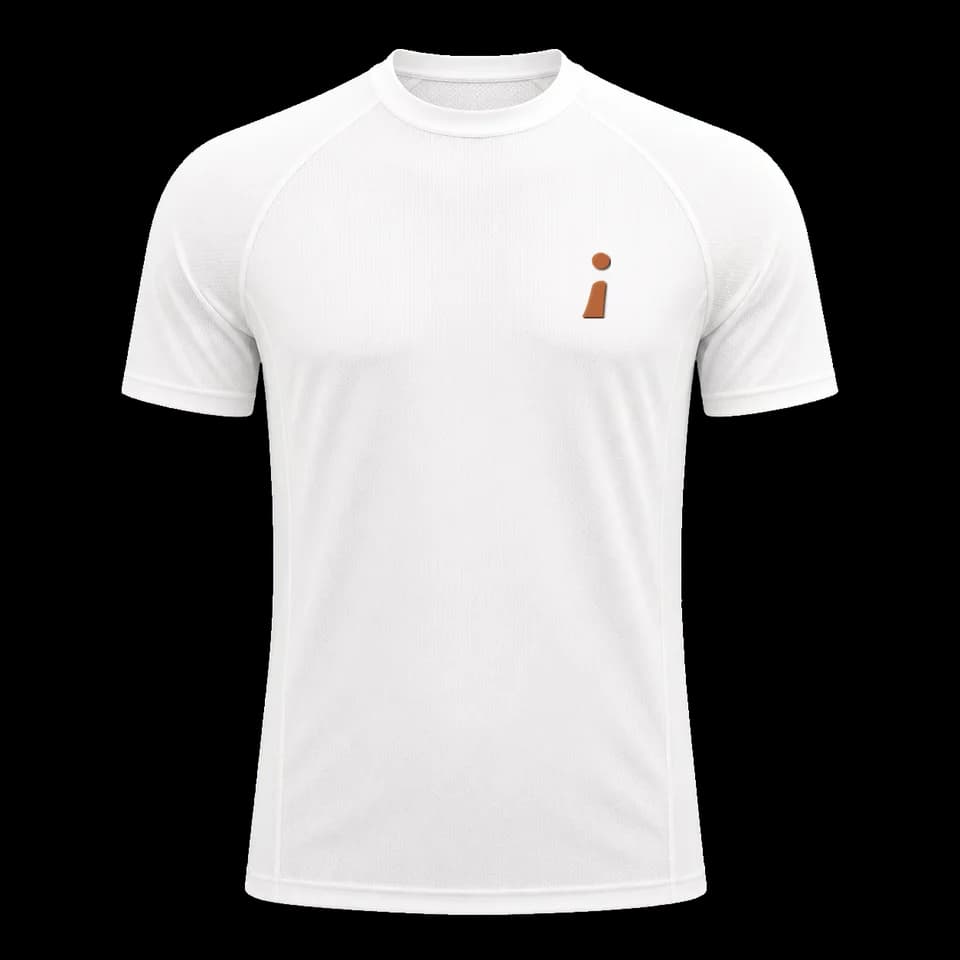 Camiseta técnica blanca personalizable
